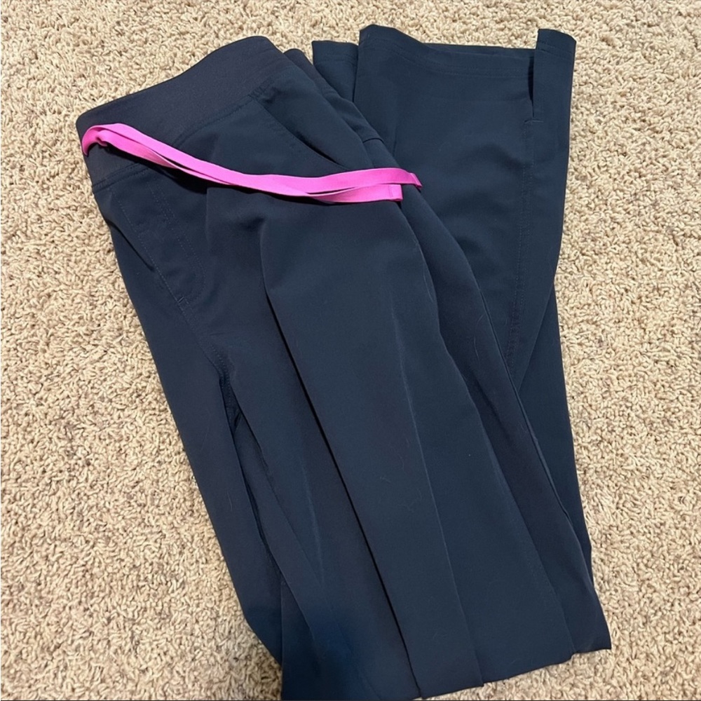 Figs scrub pants night sky color